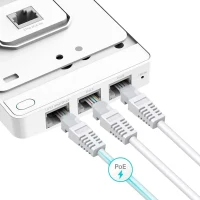 Access Point TP-LINK EAP615-Wall, 574 Mbps, 1201 Mbps, White 2