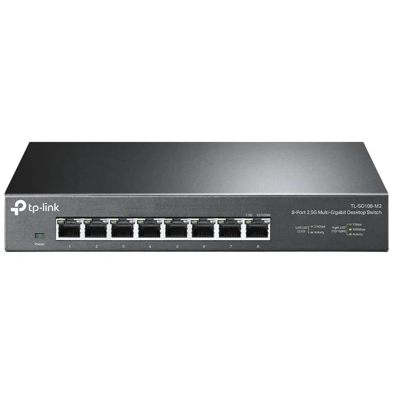 Network switch TP-LINK TL-SG108-M2, 8x 100/1000/2500 Mbps 3