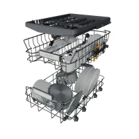 Dishwasher Whirlpool WH6IB10BS7LA0, White 4