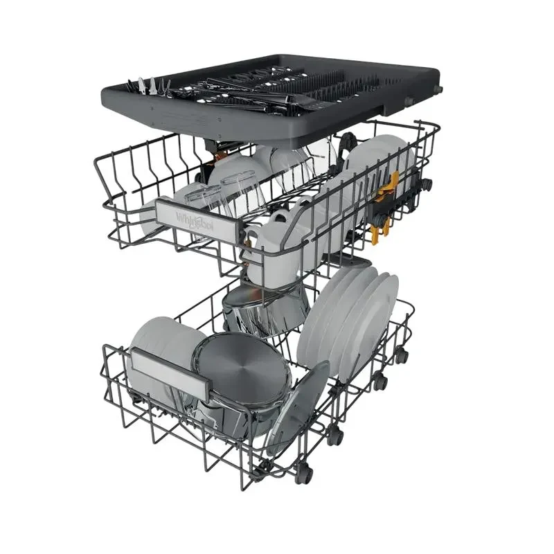 Dishwasher Whirlpool WH6IB10BS7LA0, White 4
