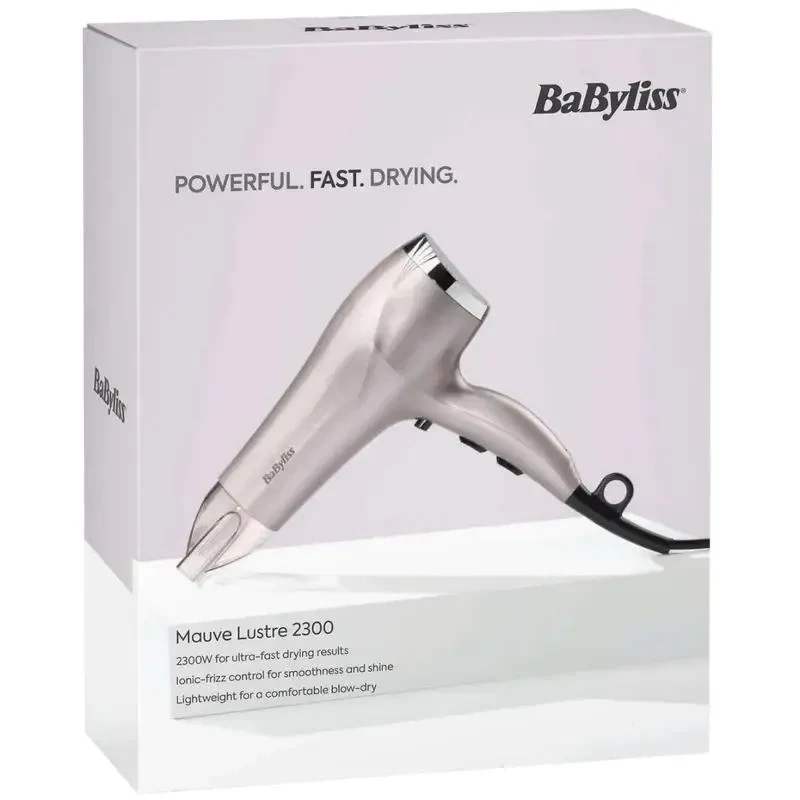 Hair Dryer BaByliss D781E, 2300W, Pink 2
