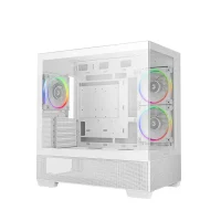 PC Case Deepcool CG380 3F WH, Mini-Tower, w/o PSU, White 4