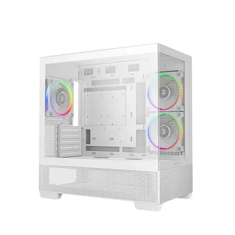 PC Case Deepcool CG380 3F WH, Mini-Tower, w/o PSU, White 4