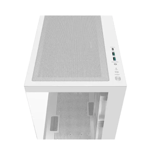 PC Case Deepcool CG380 3F WH, Mini-Tower, w/o PSU, White