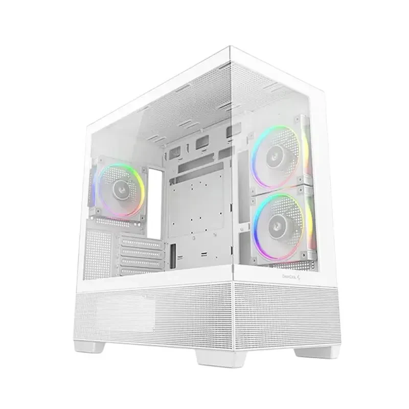 PC Case Deepcool CG380 3F WH, Mini-Tower, w/o PSU, White 2