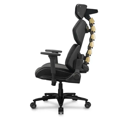 Gaming Chair Cougar Terminator Elite, PU Leather, Black | Gold