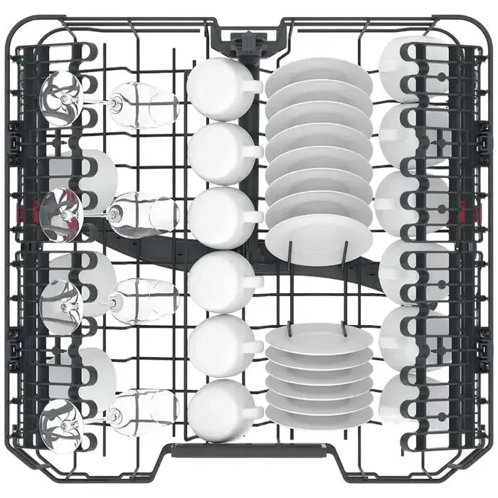 Dishwasher Whirlpool WIC 3C33 PFE, Silver 3
