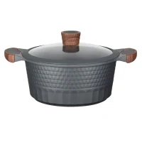 Pot RESTO 93503, 4.6L, 24cm, Black 2