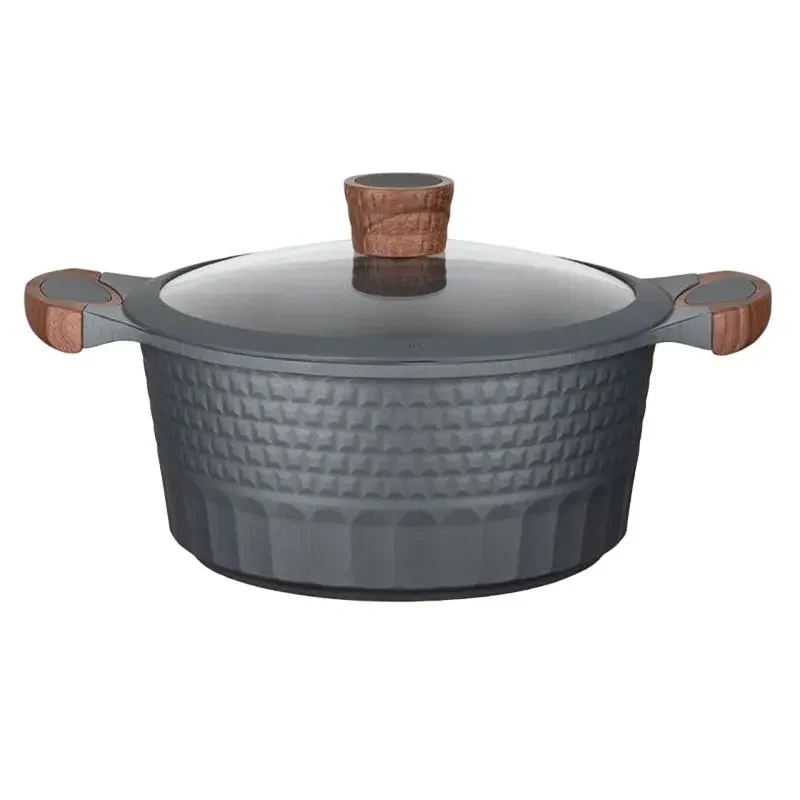Pot RESTO 93503, 4.6L, 24cm, Black 2