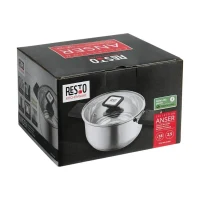 Pot RESTO 92202, 2,5L, Stainless Steel 12