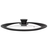 Lid Ardesto Black Mars Smart AR2428UL, 28cm, Black | Transparent