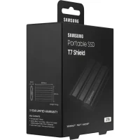 External Portable SSD Samsung Portable SSD T7 Shield, 2 TB, Black (MU-PE2T0S/WW) 5