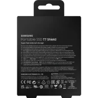 External Portable SSD Samsung Portable SSD T7 Shield, 2 TB, Black (MU-PE2T0S/WW) 2