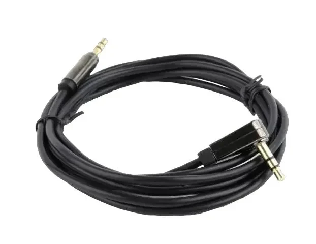 Audio Cable Cablexpert CCAP-444L-6, 3.5mm 3-pin (M) - 3.5mm 3-pin (M), 1,8m, Black 2