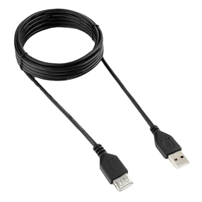 Extension Cable Cablexpert CCP-USB2-AMAF-10, USB Type-A (M)/USB Type-A (F), 3m, Black 2