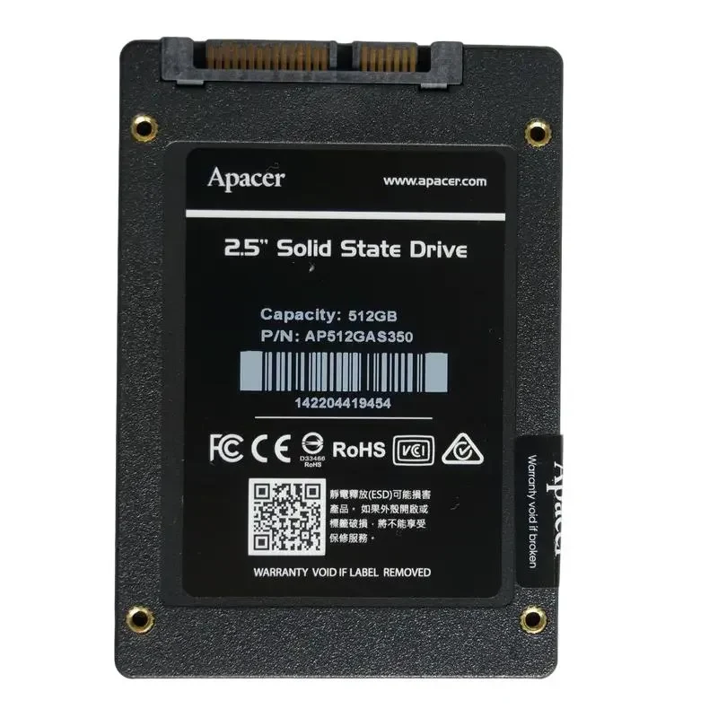 SSD Apacer AS350 PANTHER, 512GB, AP512GAS350-1 2