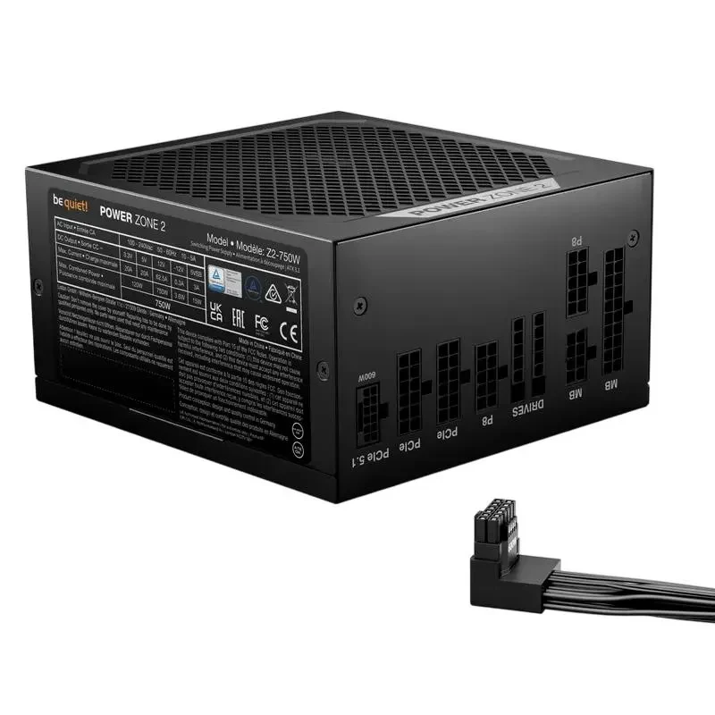 PC Power Supply be quiet! Power Zone 2, 750W, ATX, Fully Modular 6