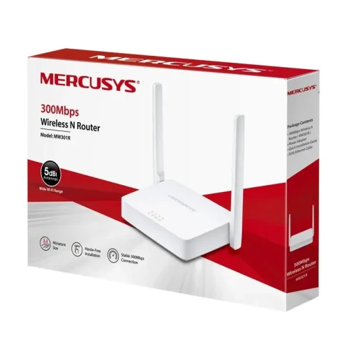 Wireless Router MERCUSYS MW301R, White