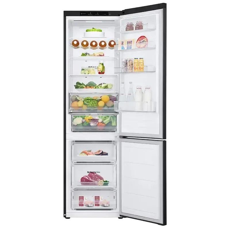 Refrigerator LG GBV3200DEP, Graphite Black 8