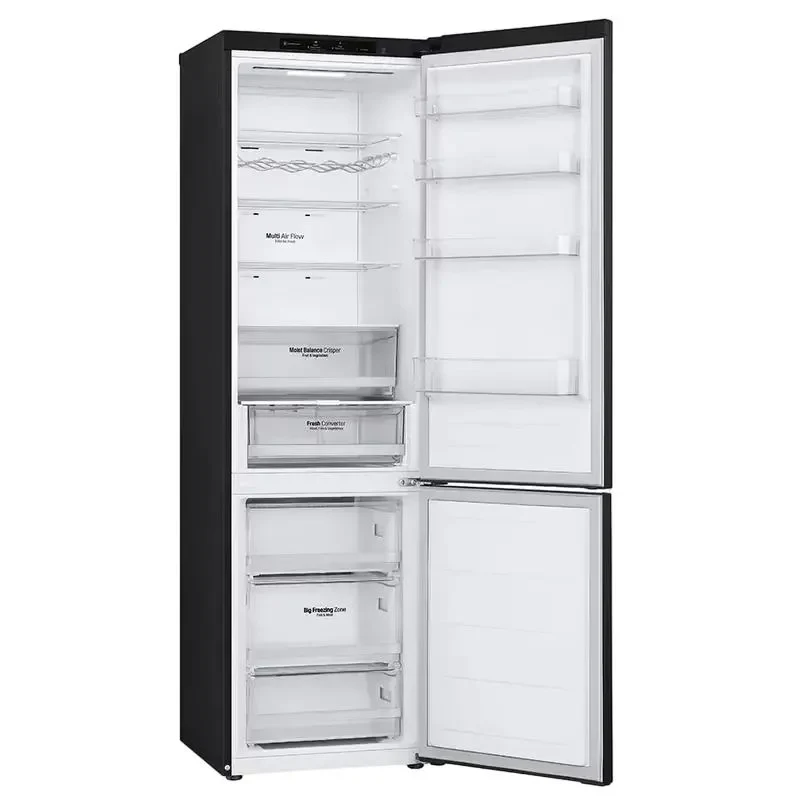 Refrigerator LG GBV3200DEP, Graphite Black 2
