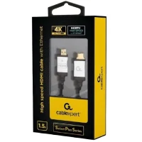 Video Cable Cablexpert CCB-HDMIL-1.5M, HDMI (M) - HDMI (M), 1,5m, Black  2