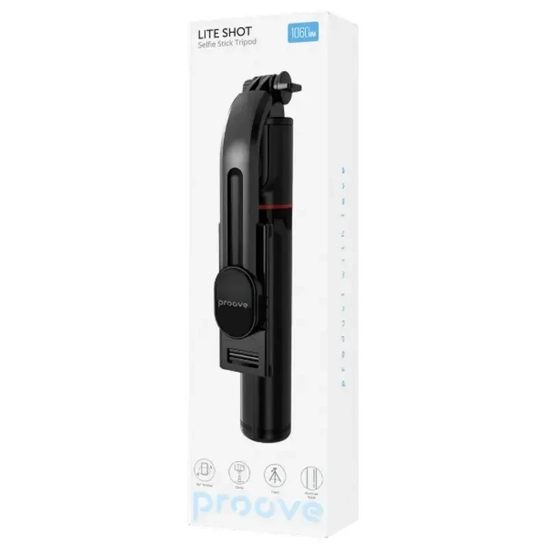 Selfie Stick Proove Lite Shot, Black 6