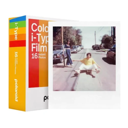 Photo paper Polaroid Color Film for i-Type,Double Pack, 16 pcs