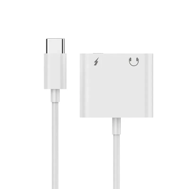 Audio Adapter Cablexpert A-CM-3.5FP-01, USB Type-C (M) - 3.5mm 4-pin (F), 0,01m, White 4