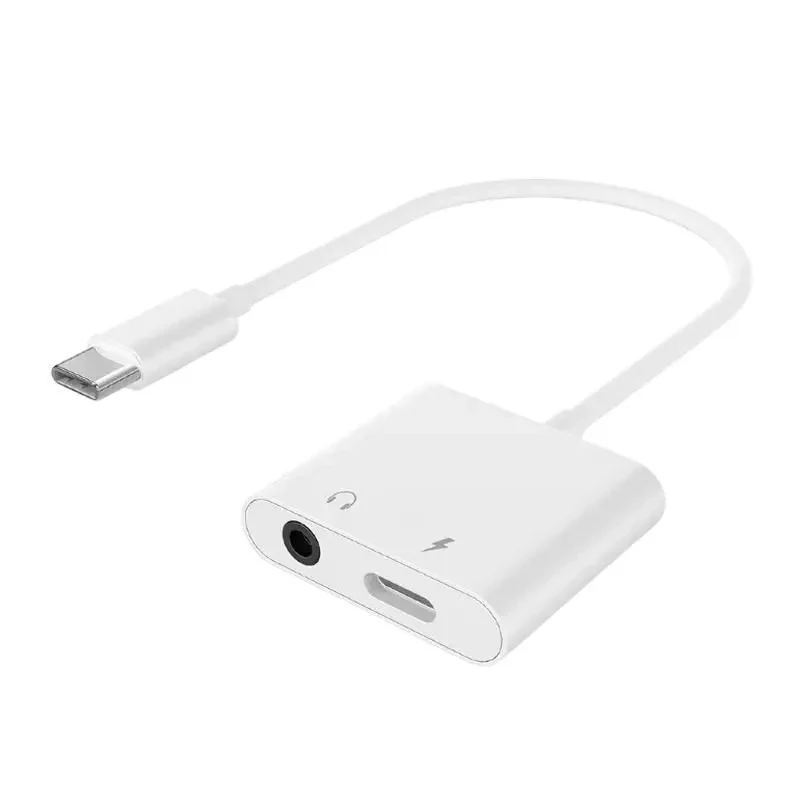 Audio Adapter Cablexpert A-CM-3.5FP-01, USB Type-C (M) - 3.5mm 4-pin (F), 0,01m, White 2