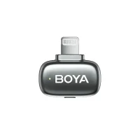 Portable Recording Microphone Boya mini 2-01, Wireless, Grey