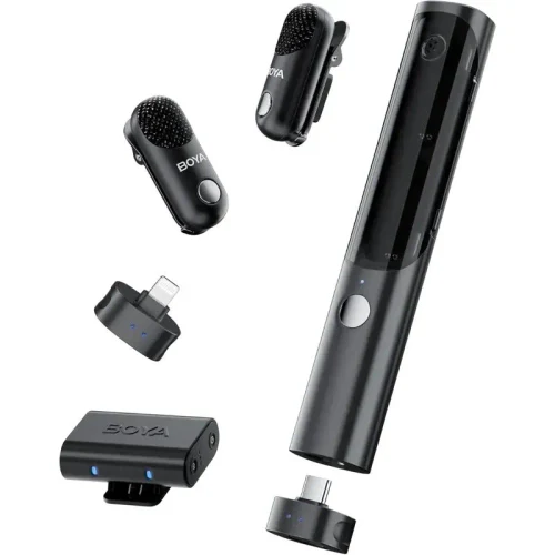 Portable Recording Microphone Boya Magic, Wireless, Black