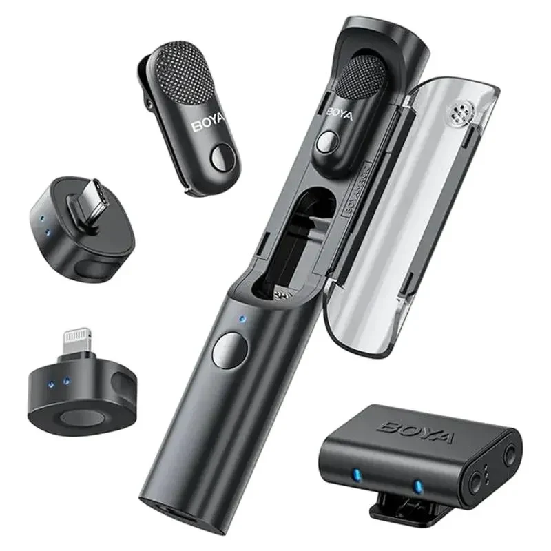 Portable Recording Microphone Boya Magic, Wireless, Black 13