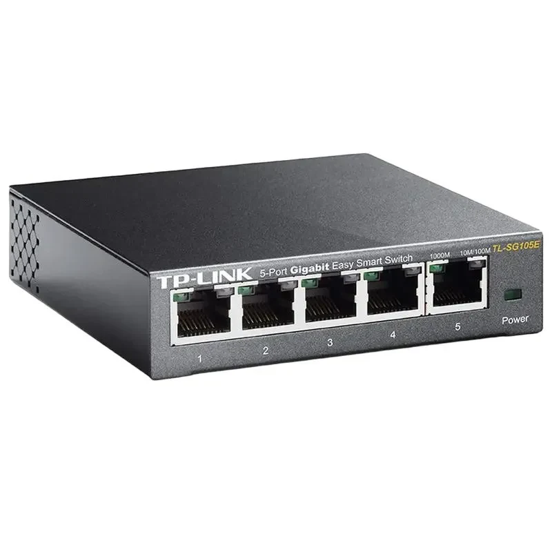 Network switch TP-LINK TL-SG105E, 5x 10/100/1000 Mbps 2
