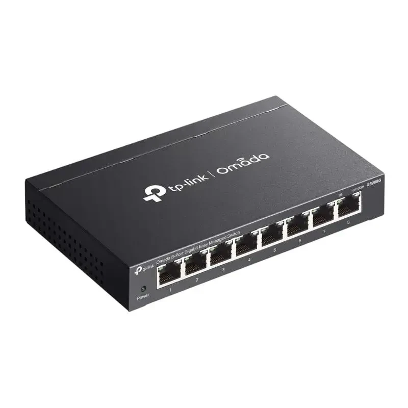 Network switch TP-LINK ES208G, 8x 10/100/1000 Mbps 5