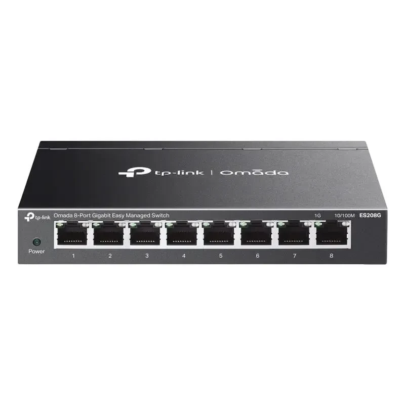 Network switch TP-LINK ES208G, 8x 10/100/1000 Mbps 2