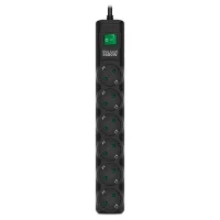 Power Strip SVEN SF-06E-16, 6 Outlets, 3m, Black 3
