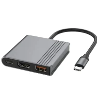 Docking Station Gembird A-CM-COMBO3-05, Black 2