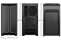 PC Case be quiet! Pure Base 501 DX, Midi-Tower, w/o PSU, Black 6