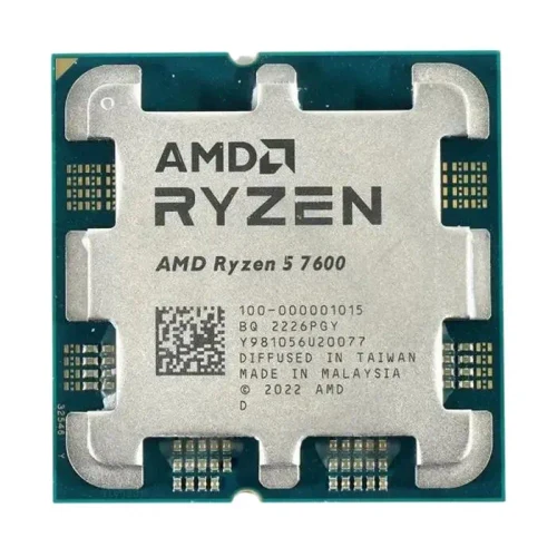 Processor AMD Ryzen 5 7600, AMD Radeon Graphics, Tray