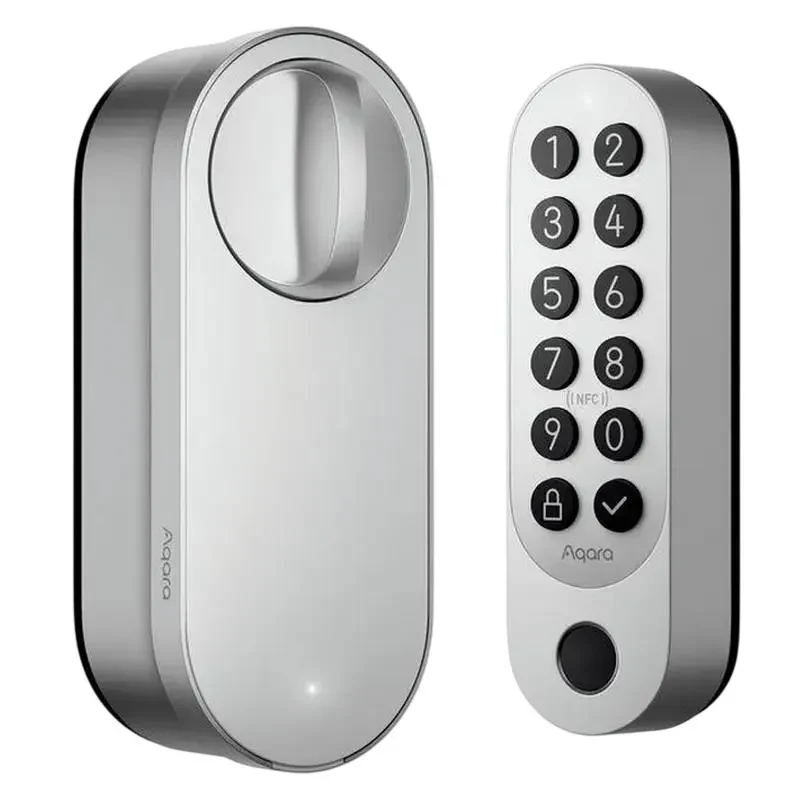 Smart Door Lock AQARA U200, Silver 4