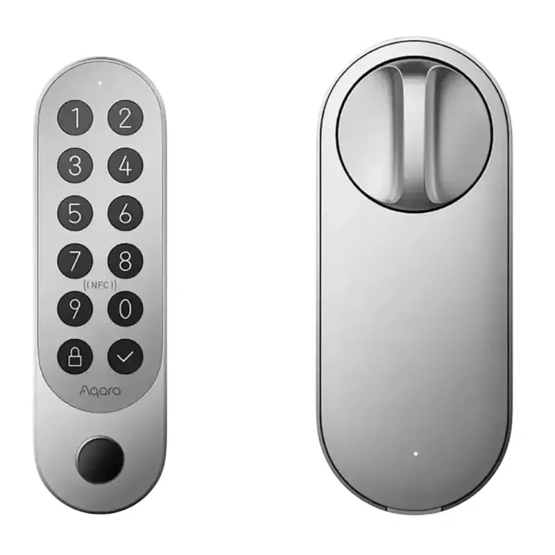 Smart Door Lock AQARA U200, Silver 3