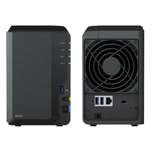 Network Attached Storage SYNOLOGY DS223, Black
