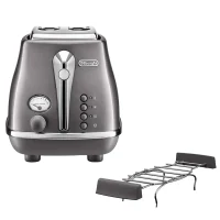 Toaster DeLonghi CTOT 2103 GY, Icona Metallics 4