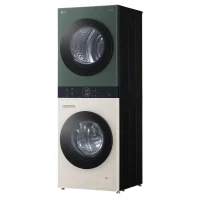 Combo Washer-Dryer LG WT1210EGF, 12kg, Green | Beige 4