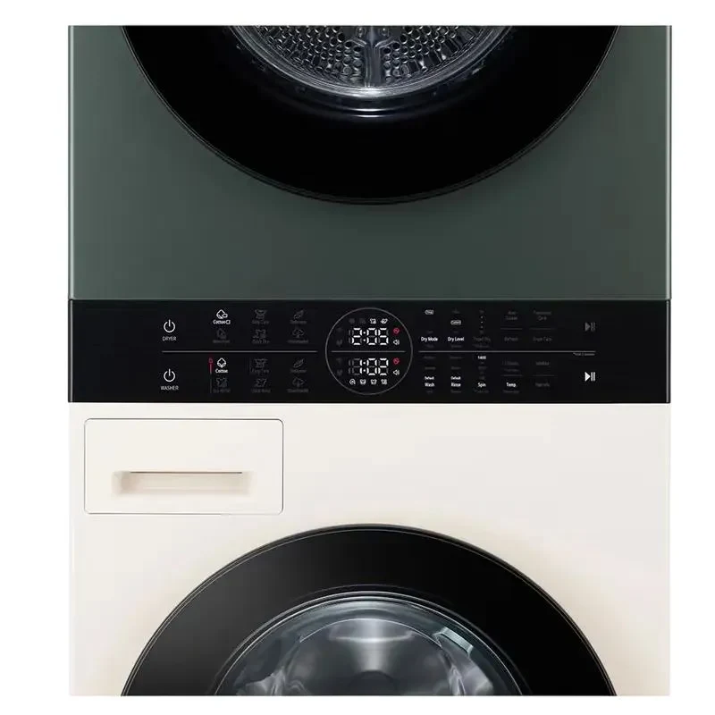Combo Washer-Dryer LG WT1210EGF, 12kg, Green | Beige 6