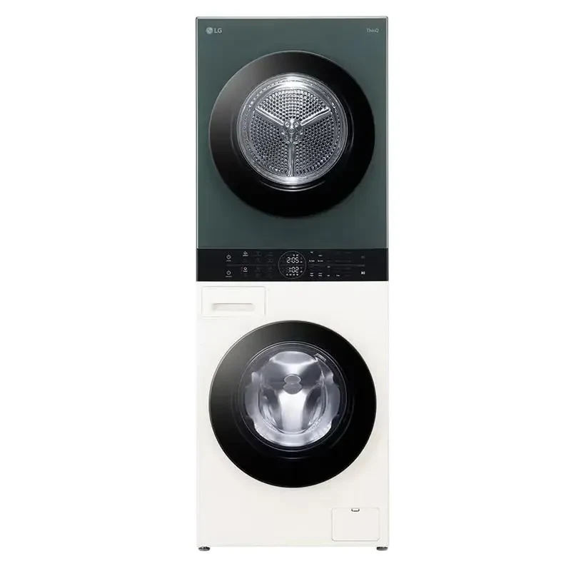Combo Washer-Dryer LG WT1210EGF, 12kg, Green | Beige 7