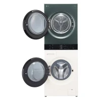 Combo Washer-Dryer LG WT1210EGF, 12kg, Green | Beige