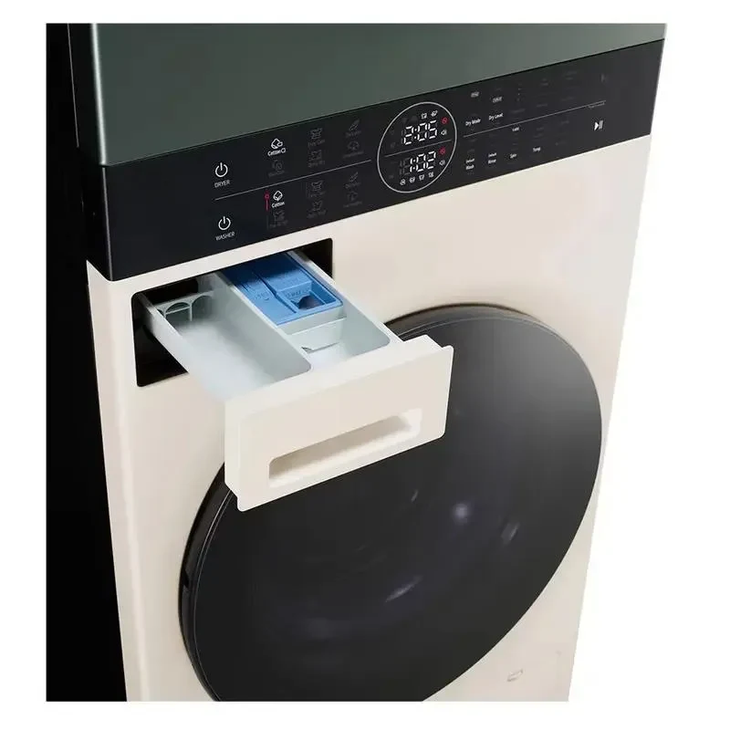Combo Washer-Dryer LG WT1210EGF, 12kg, Green | Beige 10