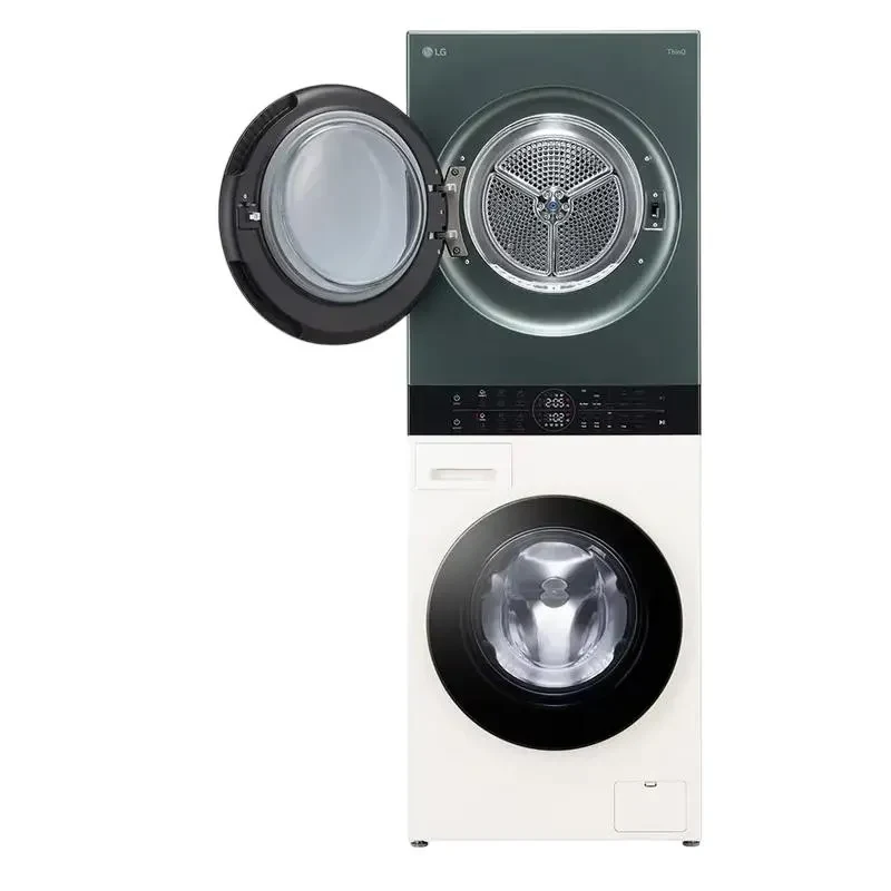 Combo Washer-Dryer LG WT1210EGF, 12kg, Green | Beige 11