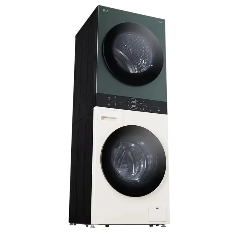 Combo Washer-Dryer LG WT1210EGF, 12kg, Green | Beige 15
